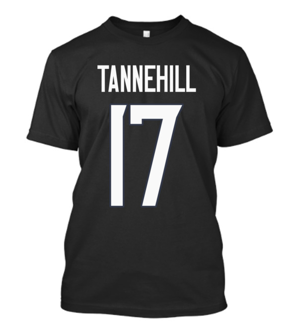 TanneHill 17 NFL Ryan Tannehill Tennessee Titans Jersey T-Shirt