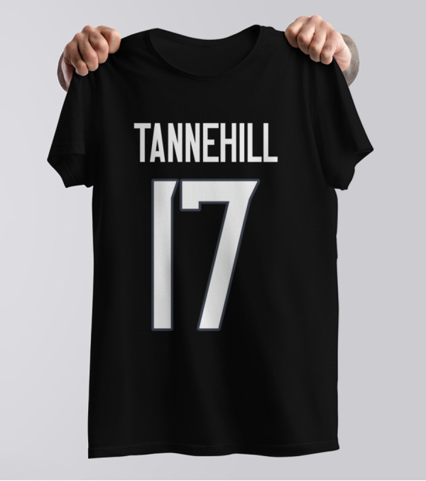 TanneHill 17 NFL Ryan Tannehill Tennessee Titans Jersey T-Shirt