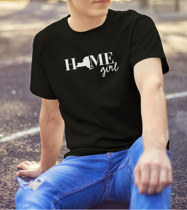 Home Girl New York State T-Shirt