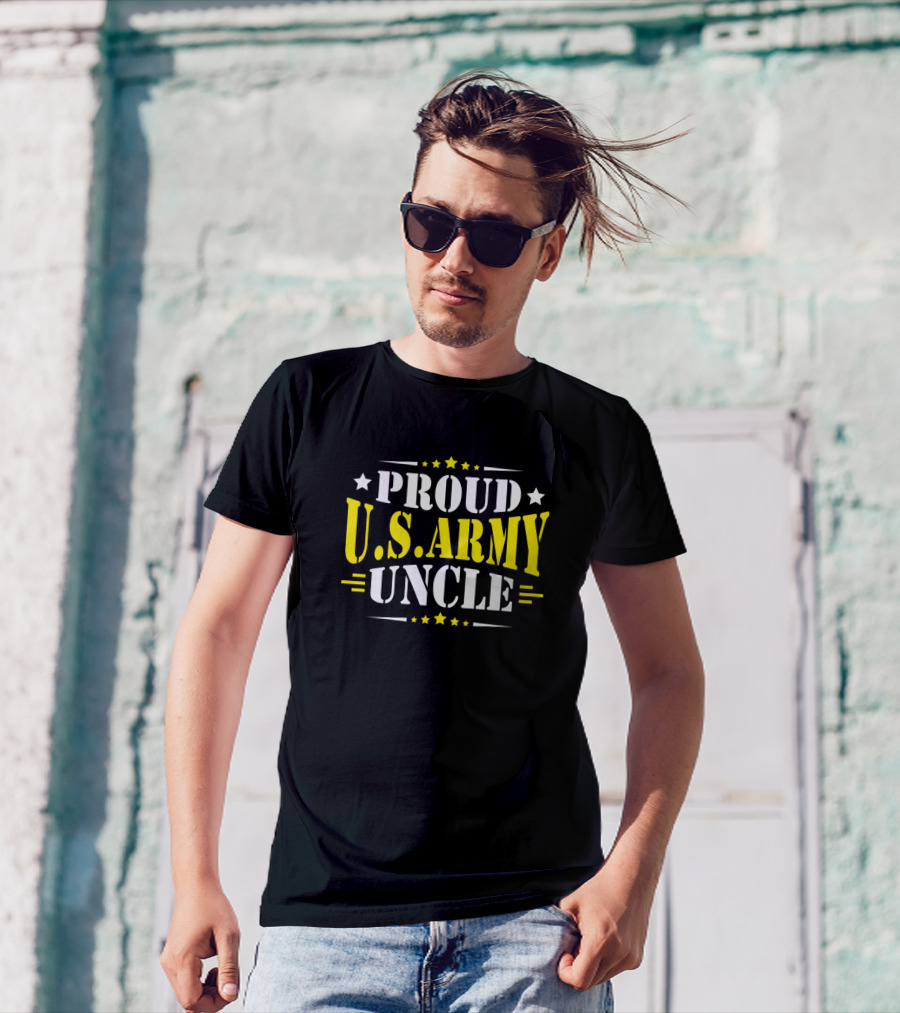 Proud U.S. Army Uncle Military Pride T-Shirt