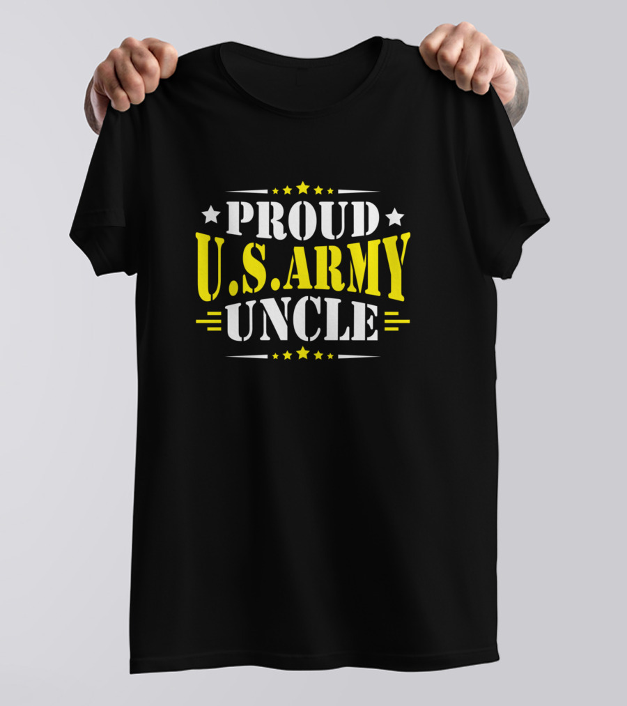Proud U.S. Army Uncle Military Pride T-Shirt