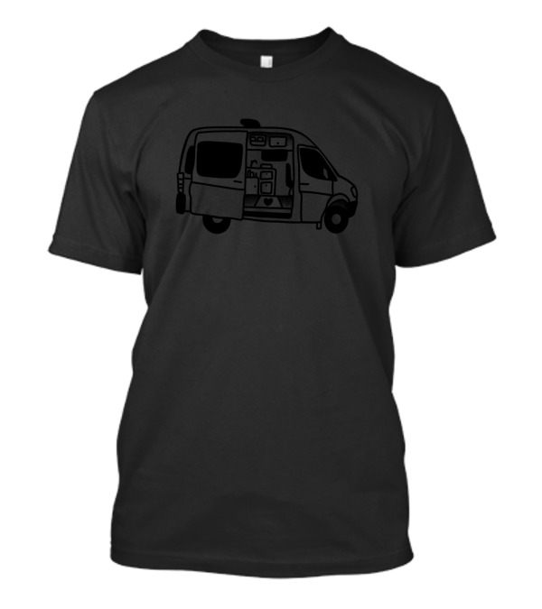 Sprinter Van Interior Camper RV Adventure Conversion T-Shirt