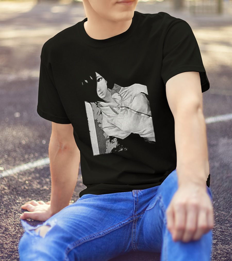 Touka Kirishima Tokyo Ghoul Monochrome Manga T-Shirt