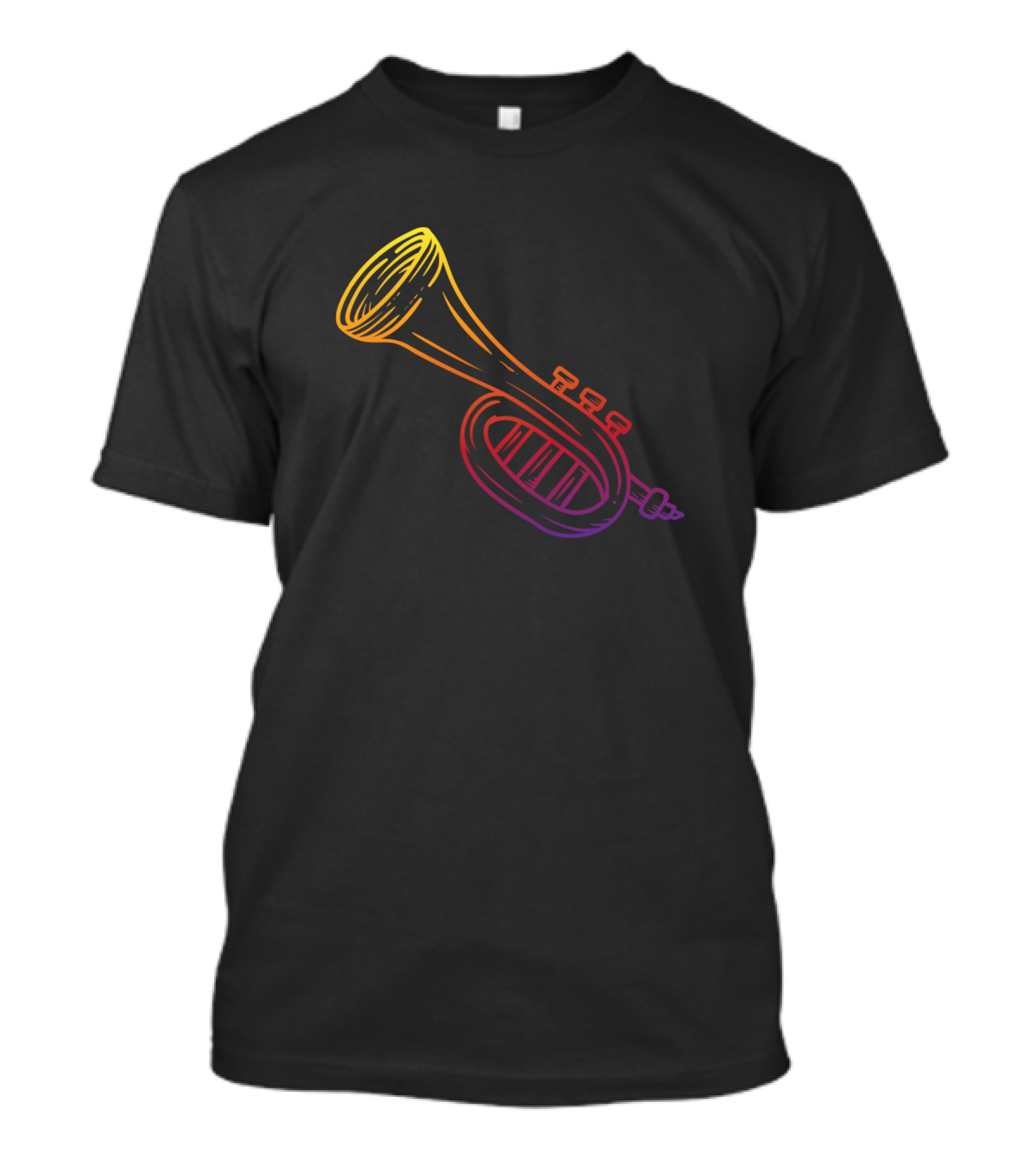Trumpet Trumpeter Rainbow Instrument T-Shirt