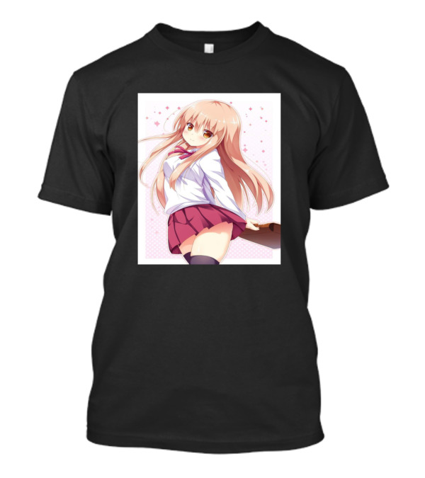 Umaru Doma Anime Character With School Uniform And Long Hair T-Shirt