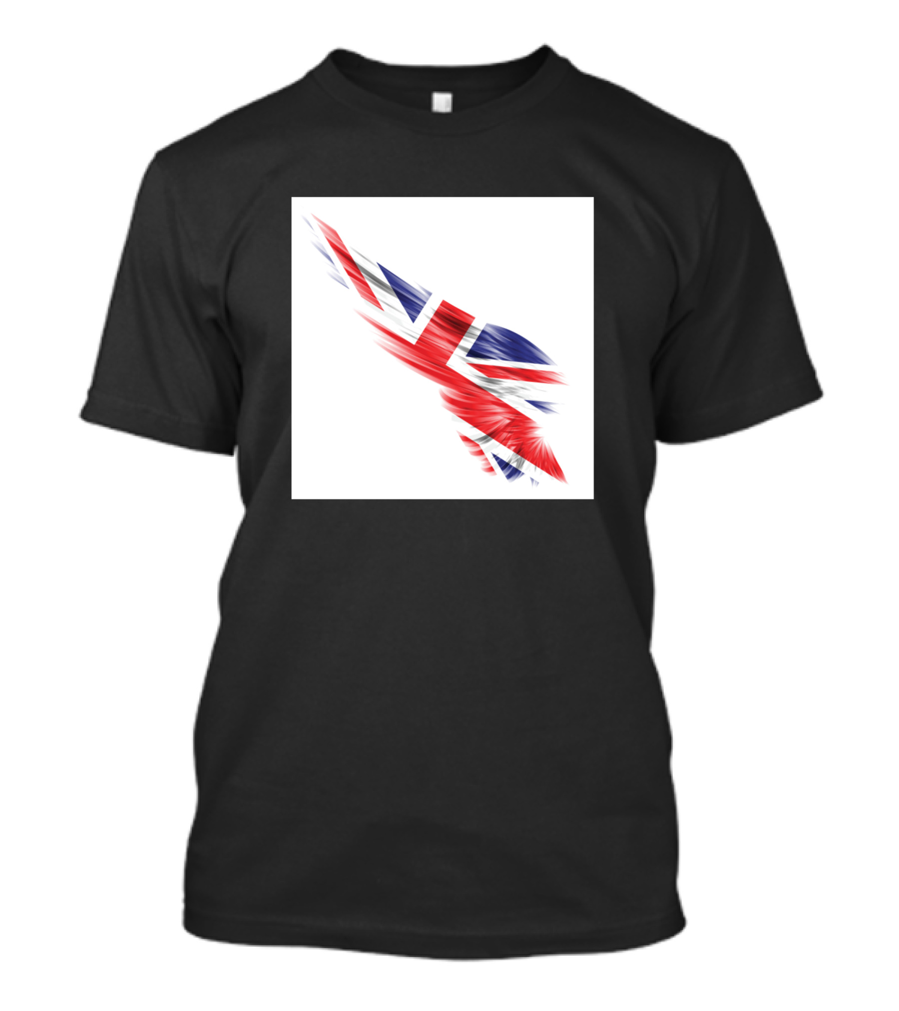 Union Jack Winged Emblem Of The United Kingdom T-Shirt