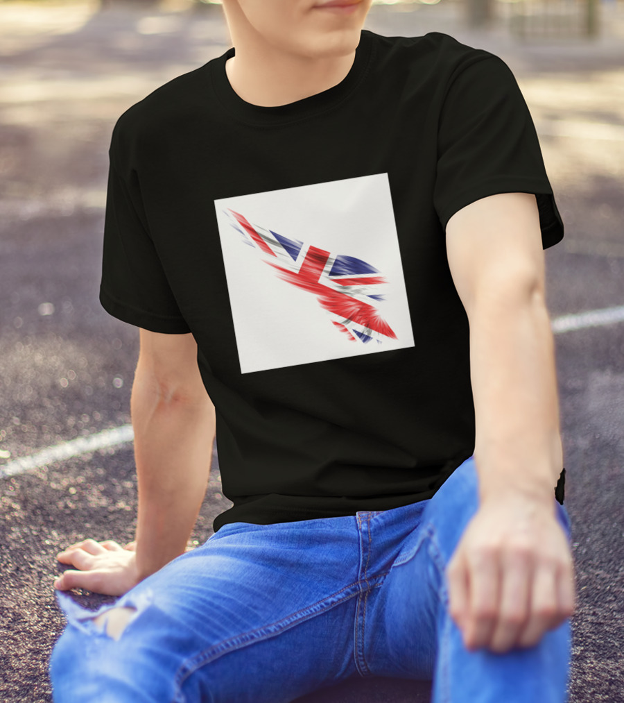 Union Jack Winged Emblem Of The United Kingdom T-Shirt