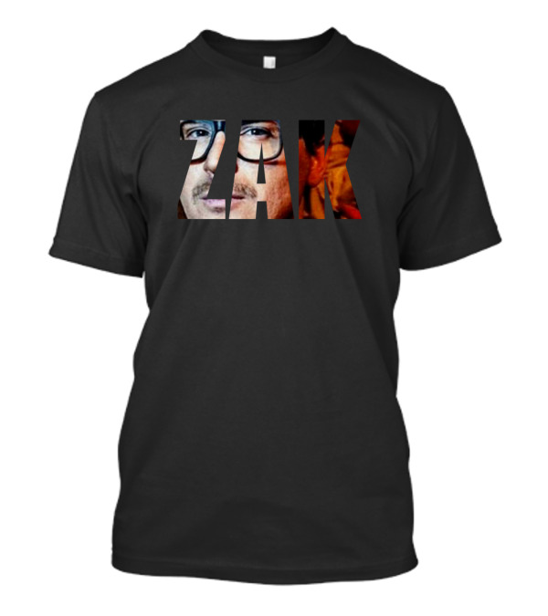 Zak Bagans Vision Through Bold Letters T-Shirt
