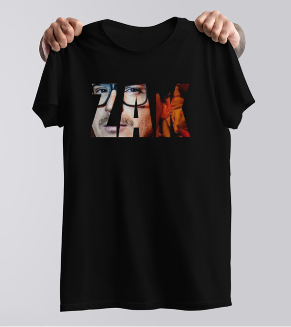 Zak Bagans Vision Through Bold Letters T-Shirt