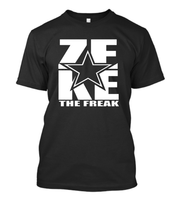 Ezekiel Elliott Star Zeke The Freak T-Shirt