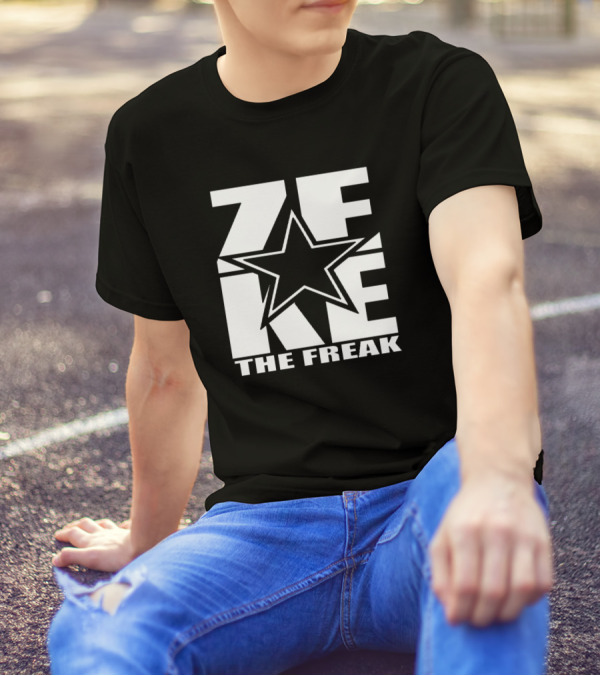 Ezekiel Elliott Star Zeke The Freak T-Shirt