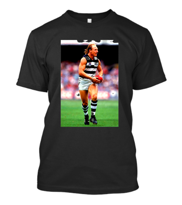 Geelong Ablett Ball Carry Football Legend T-Shirt