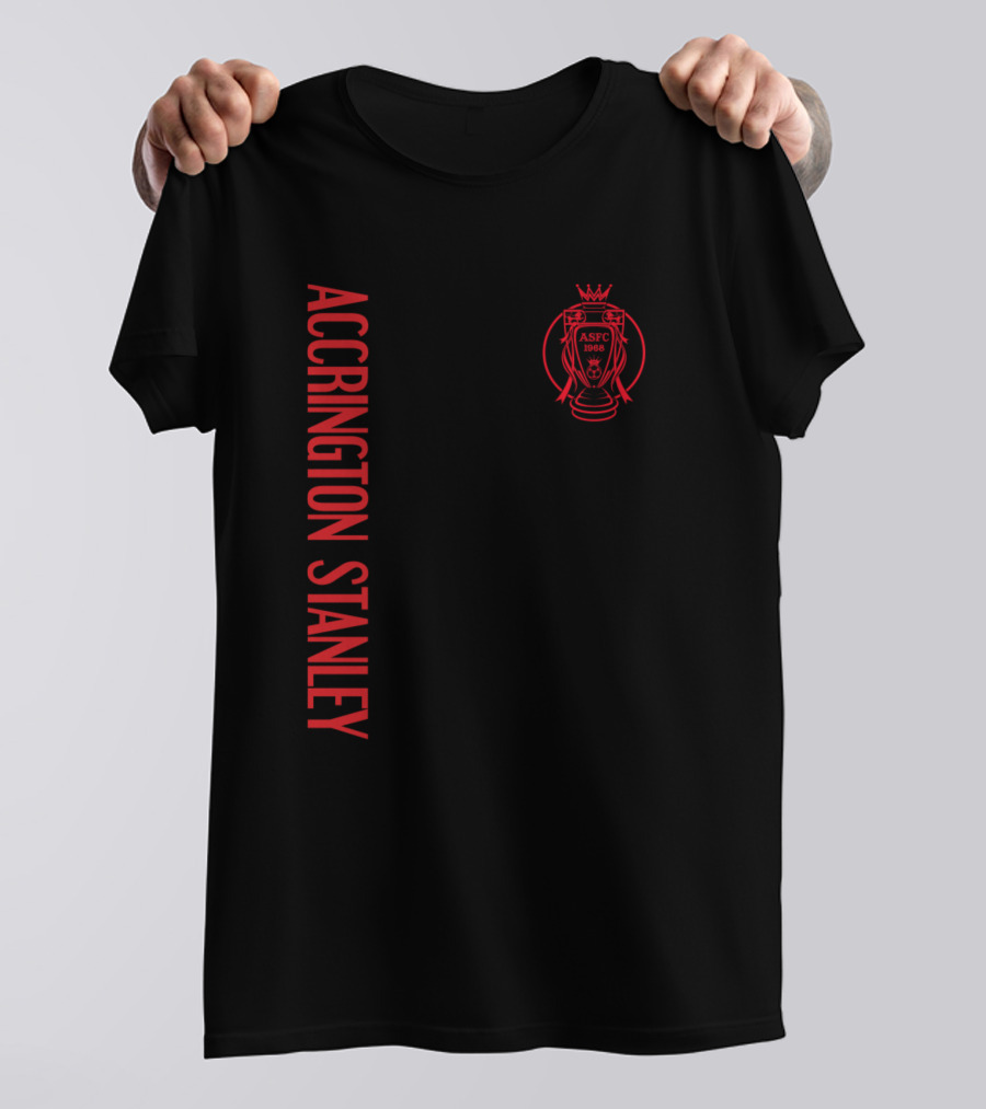 Accrington Stanley ASFC 1968 Football Club Crest T-Shirt