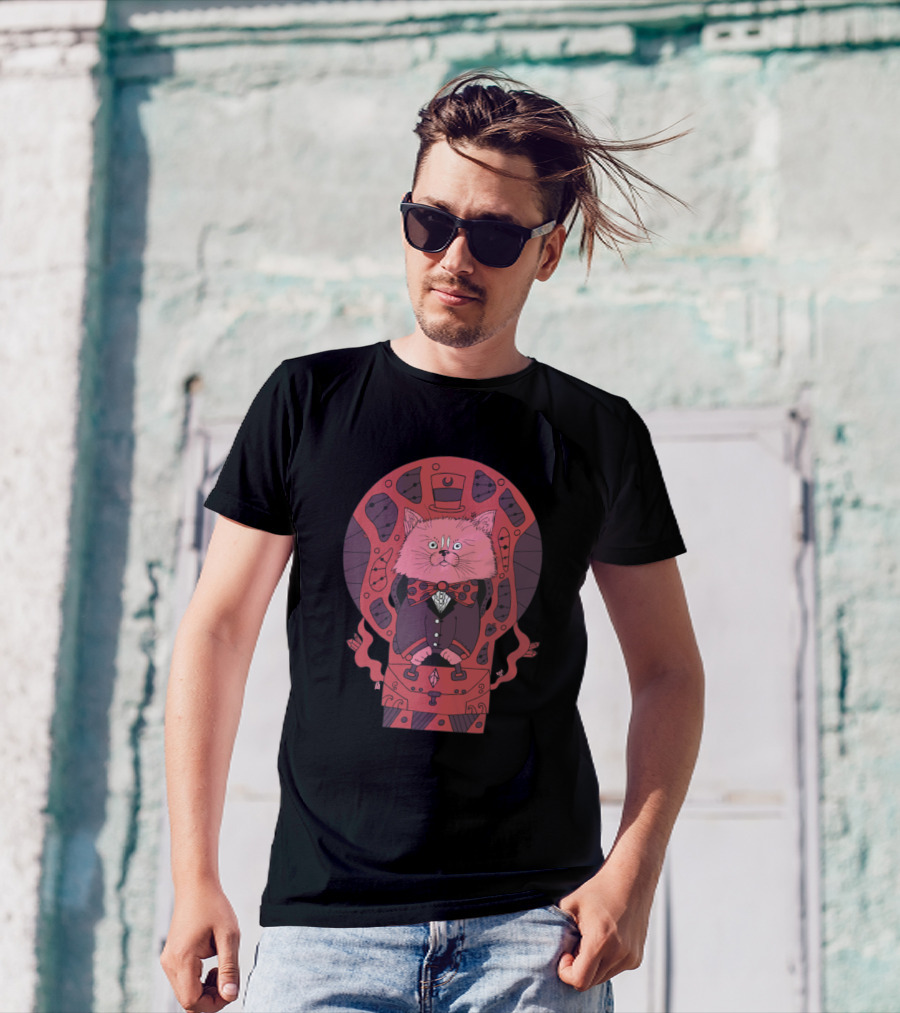 Ambrose 7 Aristocat Top Hat Cats Victorian T-Shirt