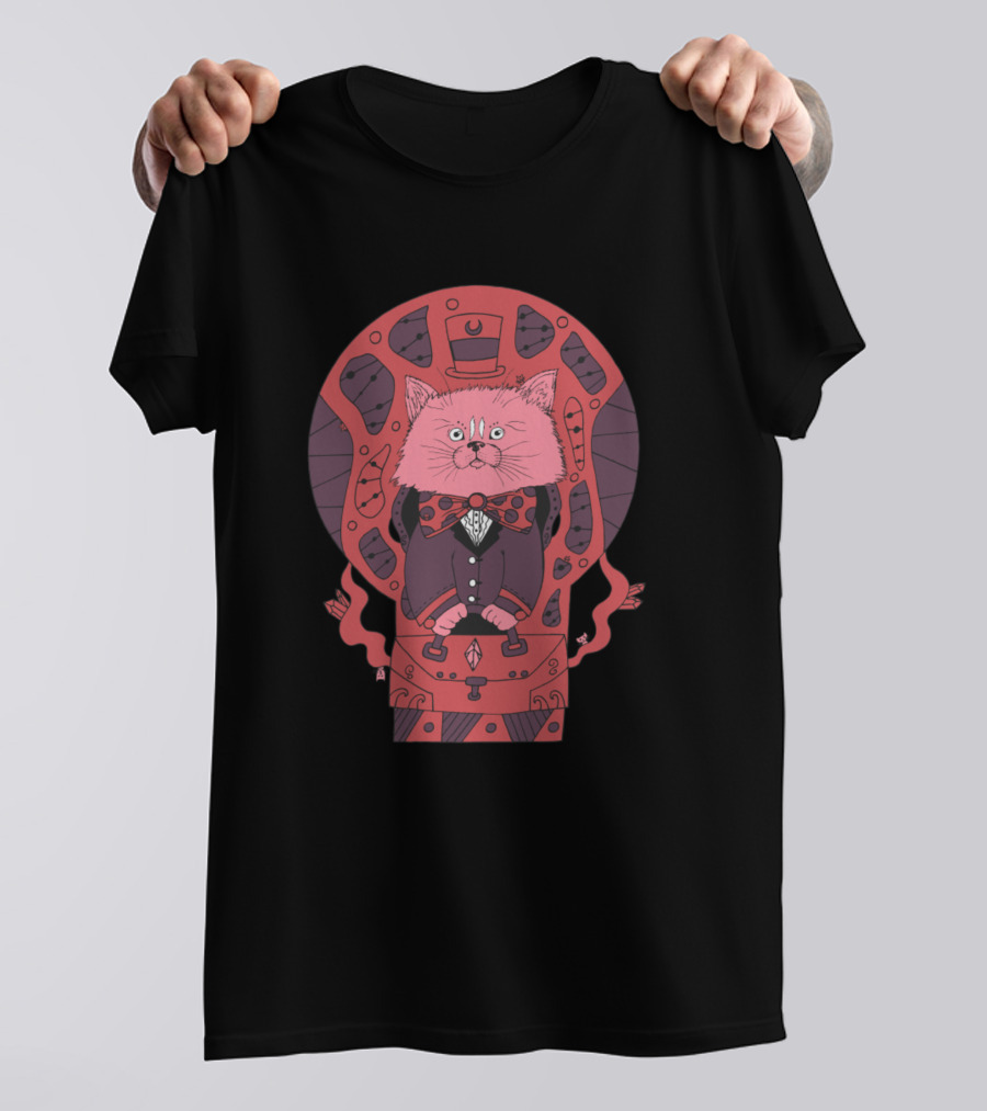 Ambrose 7 Aristocat Top Hat Cats Victorian T-Shirt