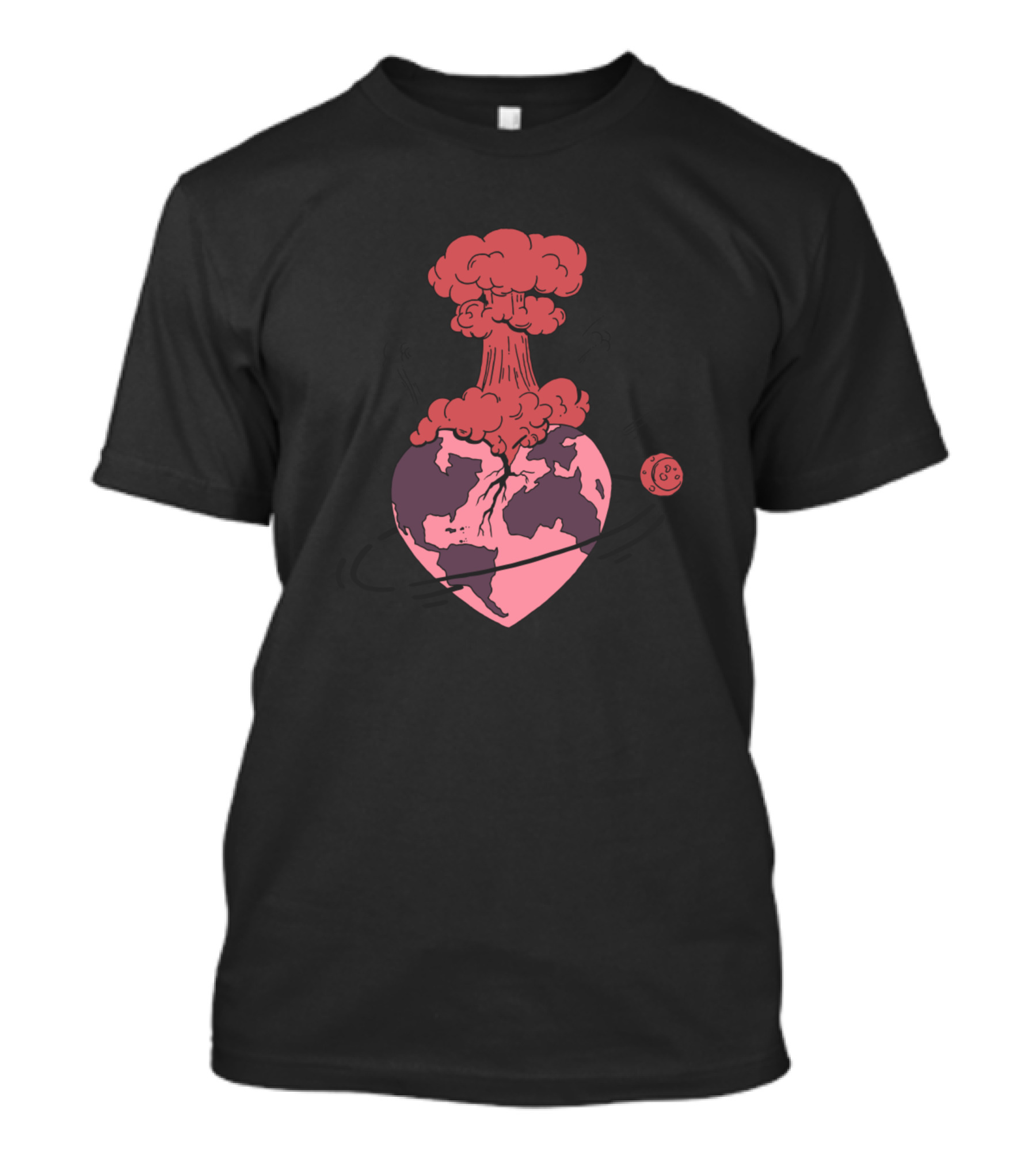 Ambrose Atomic Heart Exploding Earth Planetary T-Shirt