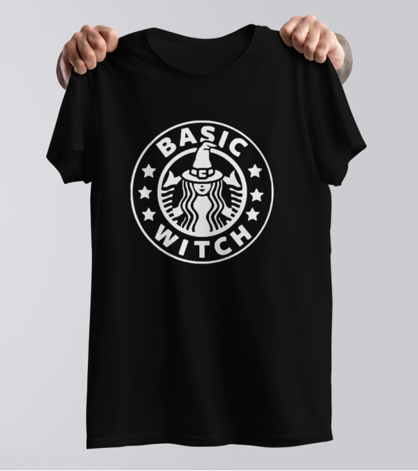 Basic Witch Lady Halloween Funny Boo Witch T-Shirt