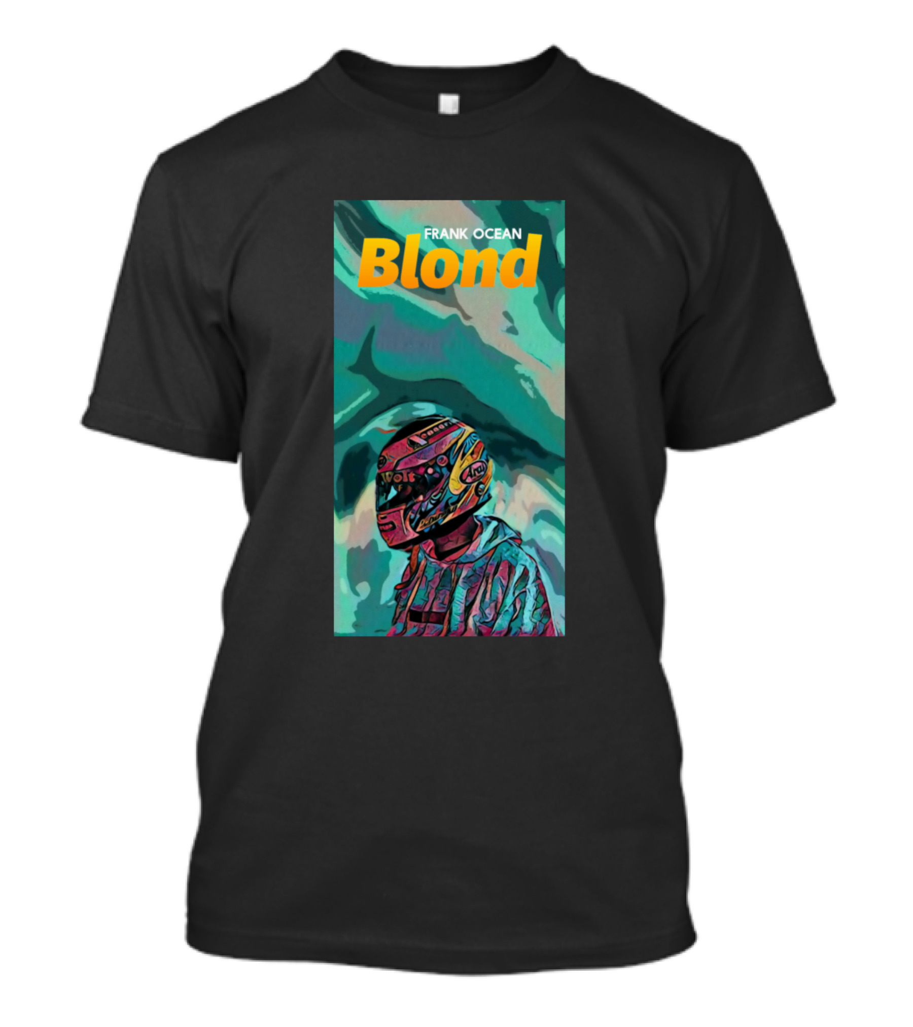 Frank Ocean Blond Racing Helmet T-Shirt