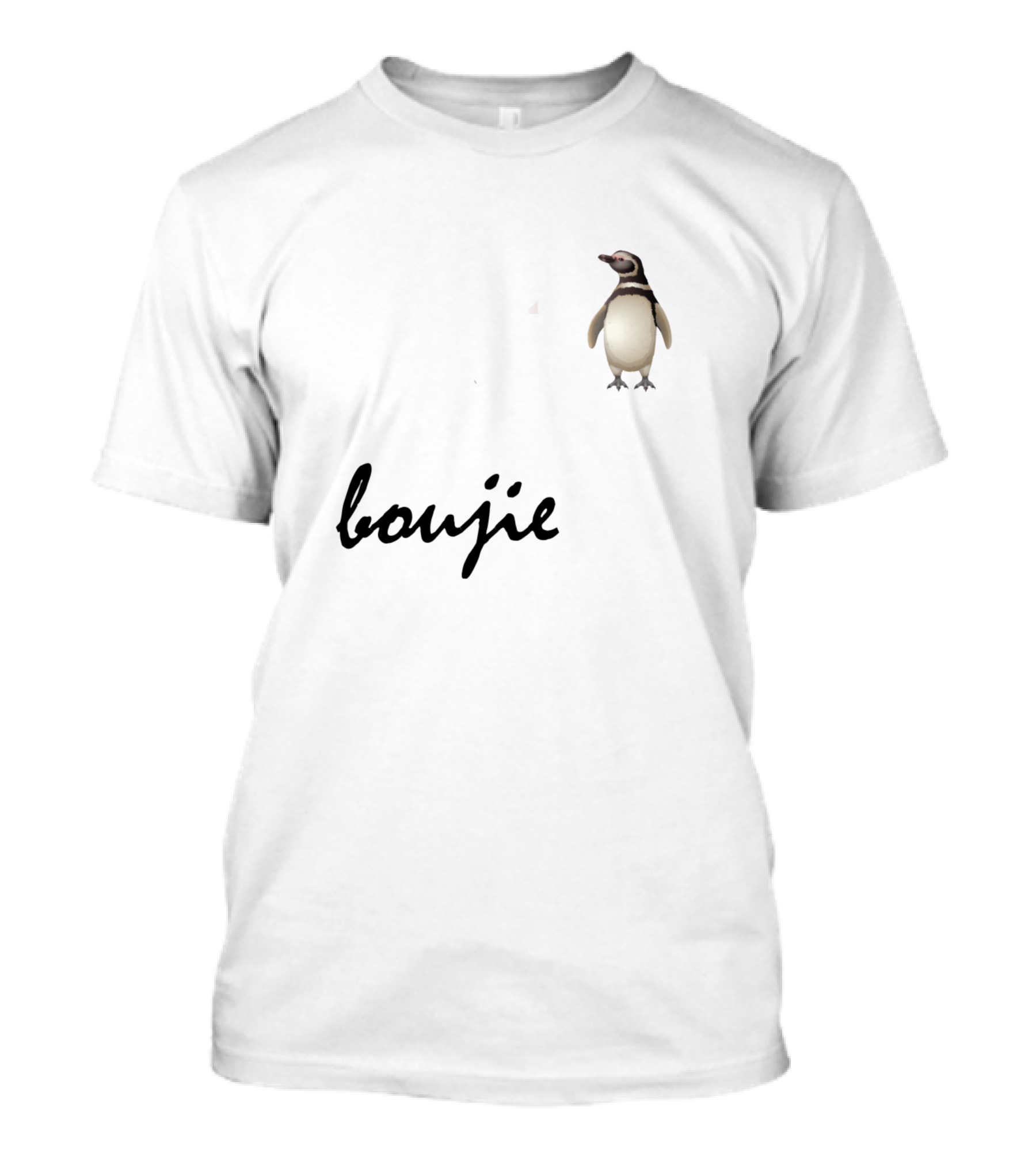 Boujie Penguin Minimalist T-Shirt