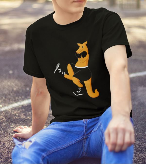 Boxing Kangaroo Champion Kick Sportswear T-Shirt