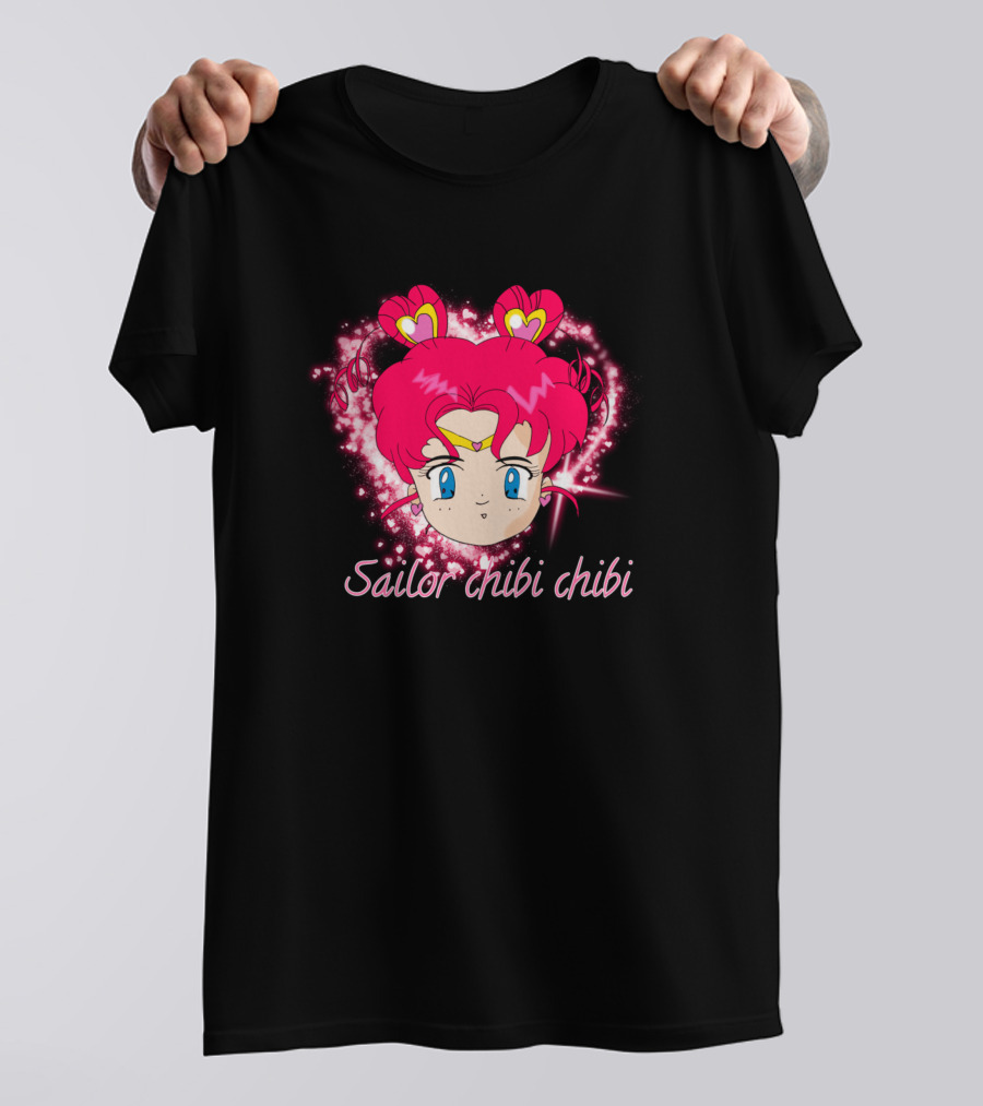 Sailor Chibi Chibi Moon Anime Fan T-Shirt