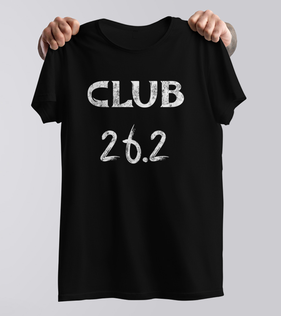 Club 26.2 Marathon Running Enthusiast T-Shirt