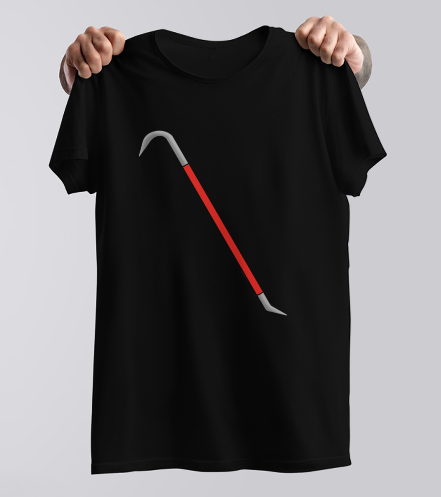 Crow Bar Red Tool T-Shirt