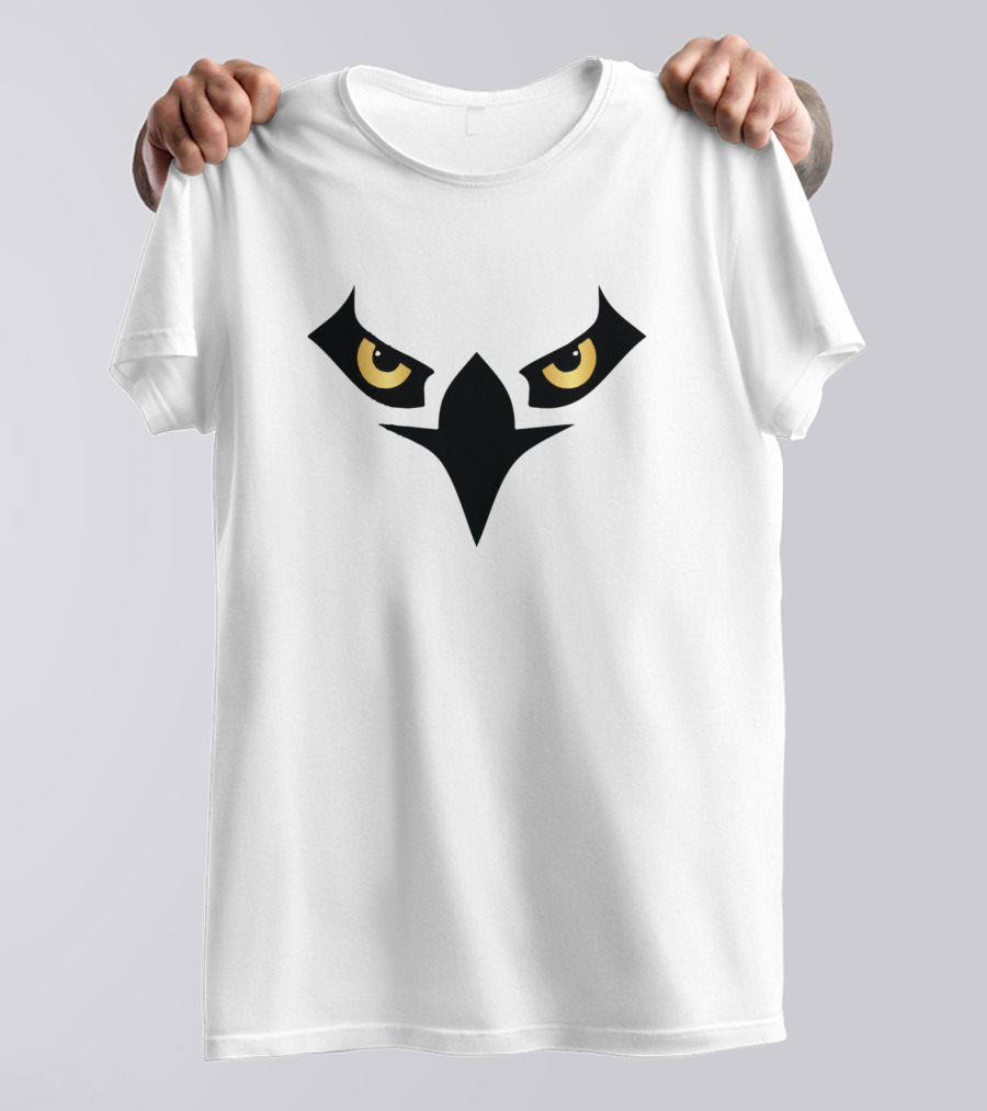 Eagle Powerful Face Yellow Eyes T-Shirt