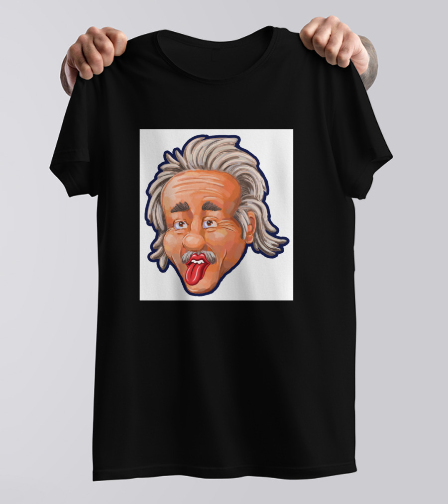 Einstein Tongue Face T-Shirt