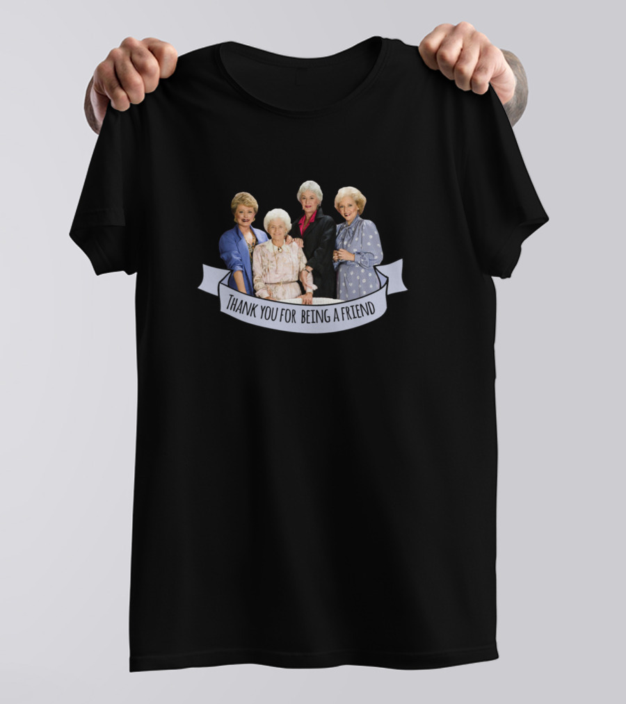 Thank You For Being A Friend Classic TV Show Ensemble T-Shirt