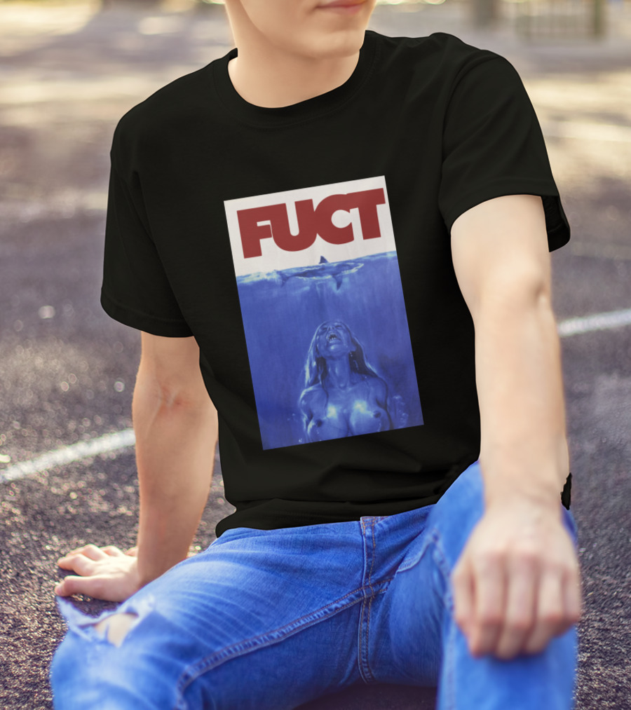 FUCT Jaws Parody Classic T-Shirt