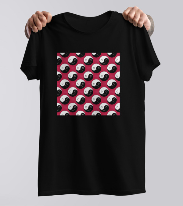 Happy Yin Yang Sad Yin Yang T-Shirt