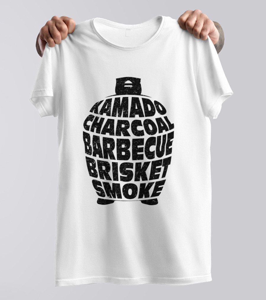 Kamado Charcoal Barbecue Brisket Smoke T-Shirt