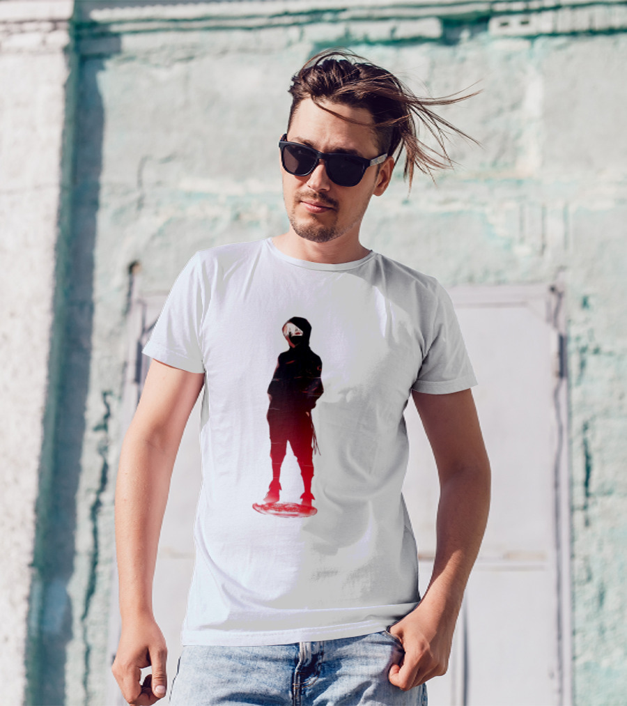 Kaneki Ken Tokyo Ghoul Dark Red T-Shirt