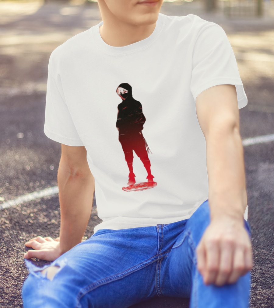 Kaneki Ken Tokyo Ghoul Dark Red T-Shirt