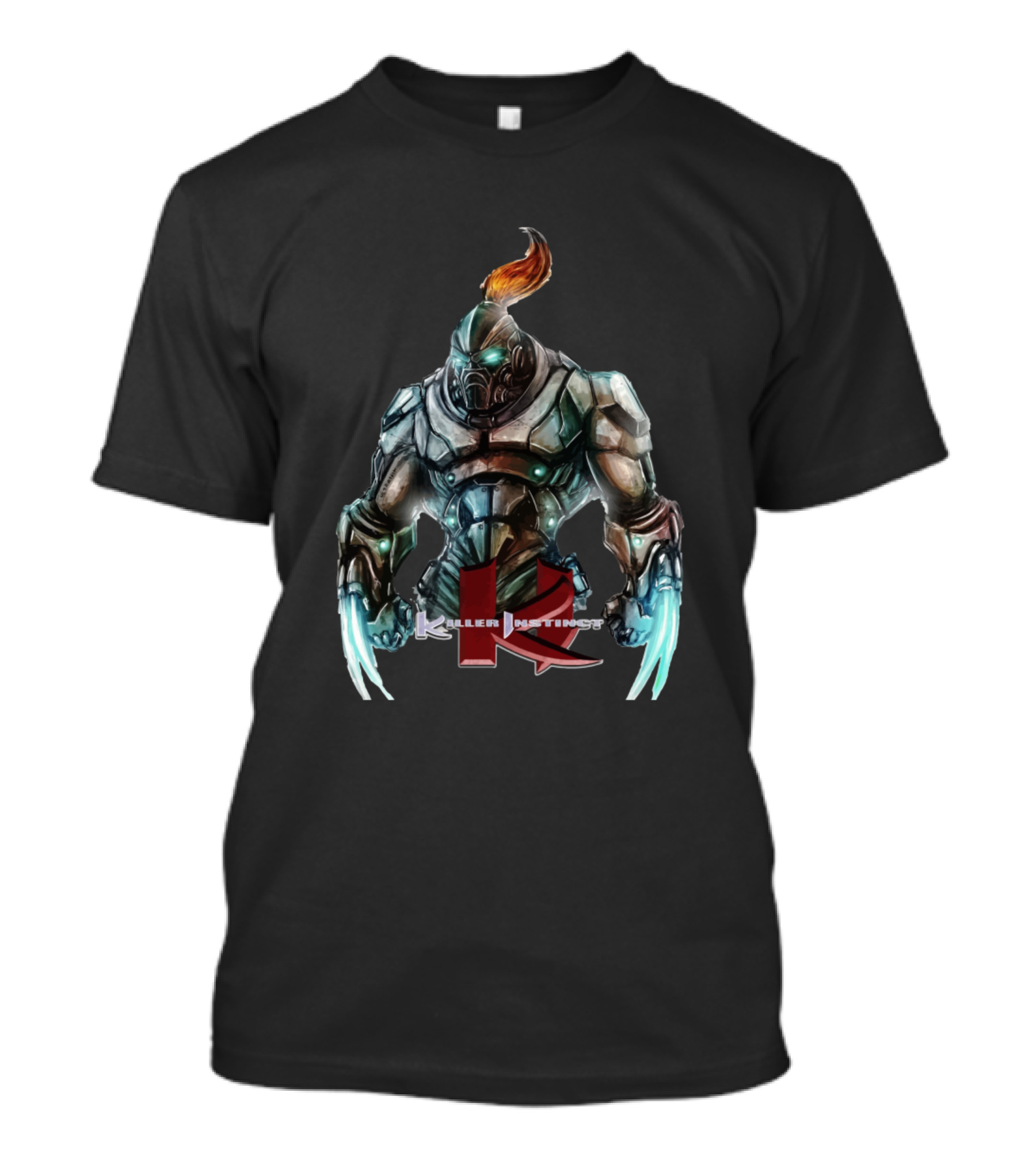 Killer Instinct Glacius Halfresolution Flame Blades T-Shirt