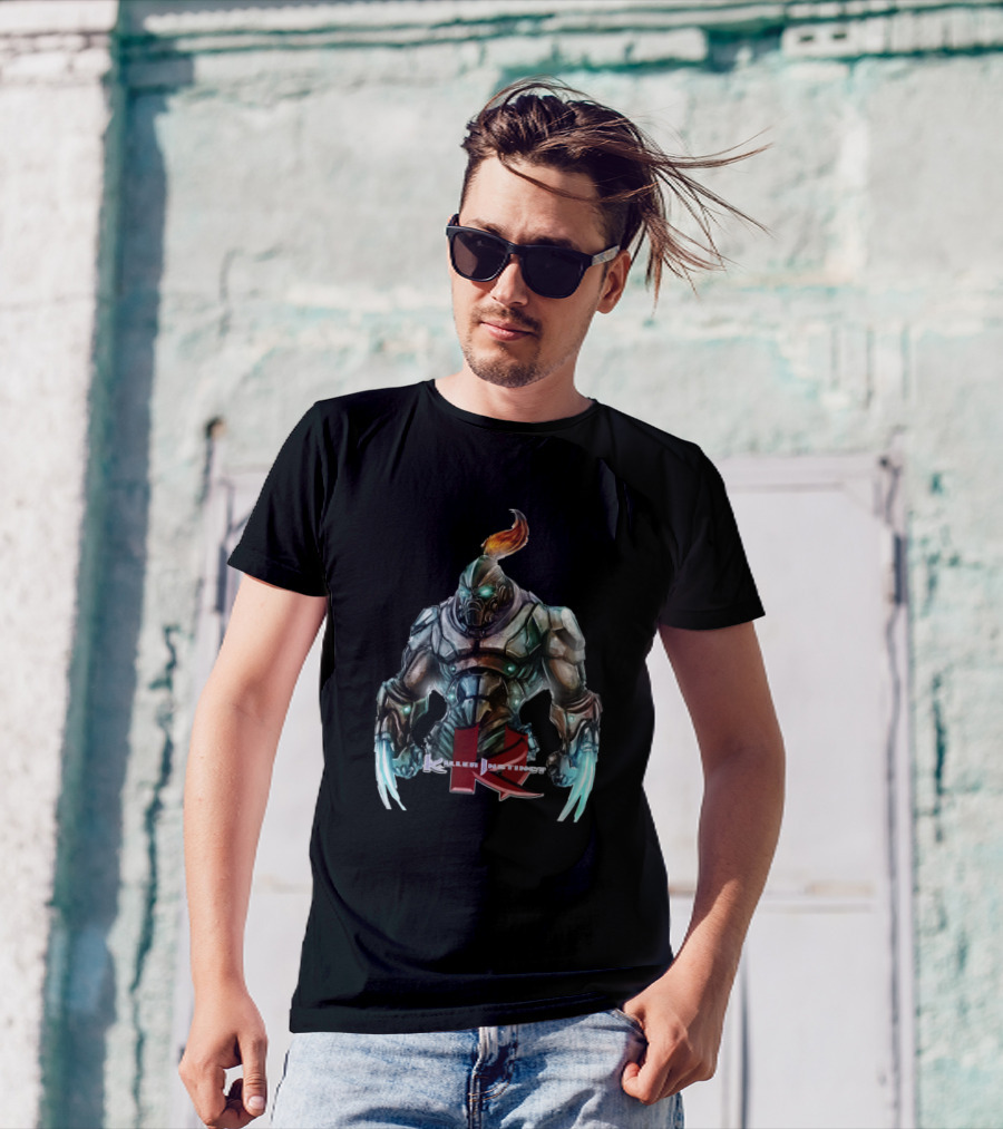 Killer Instinct Glacius Halfresolution Flame Blades T-Shirt