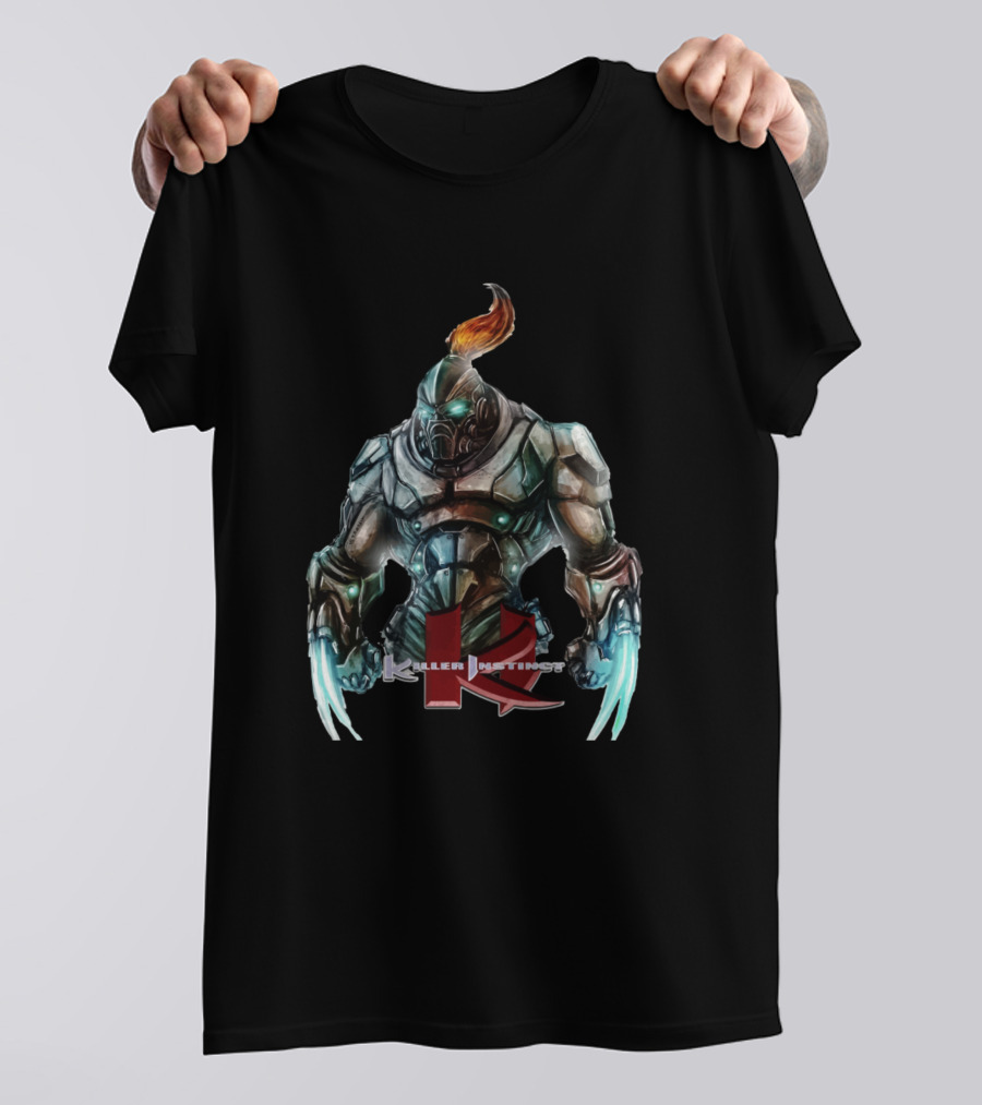 Killer Instinct Glacius Halfresolution Flame Blades T-Shirt