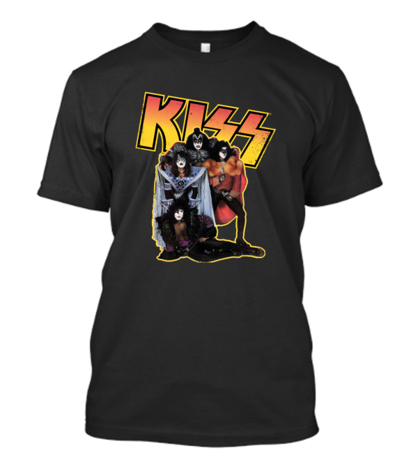 Klassic Kiss 1980 Band Photo T-Shirt