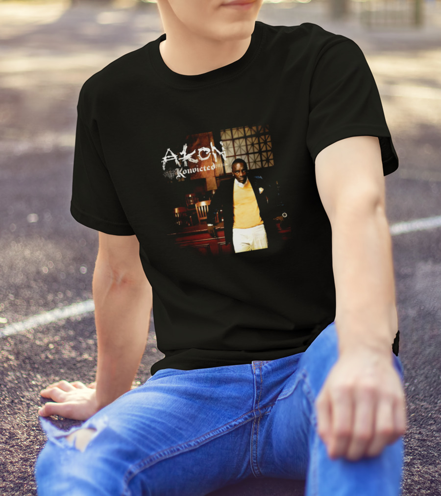 Akon Konvicted Album Cover T-Shirt