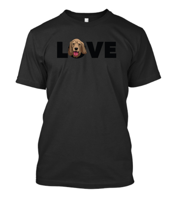Love Cocker Spaniel Dog T-Shirt