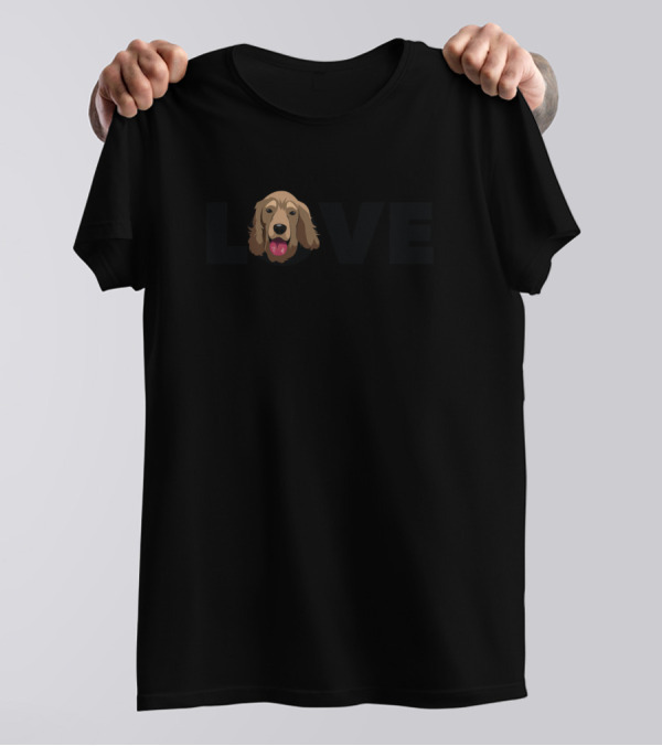Love Cocker Spaniel Dog T-Shirt