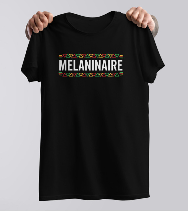Melaninaire Melanin Shades Proud African Colors Women Men T-Shirt