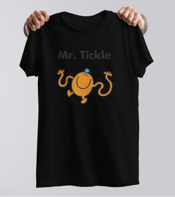 Mr Tickle Smiling Character With Arms Outstretched T-Shirt