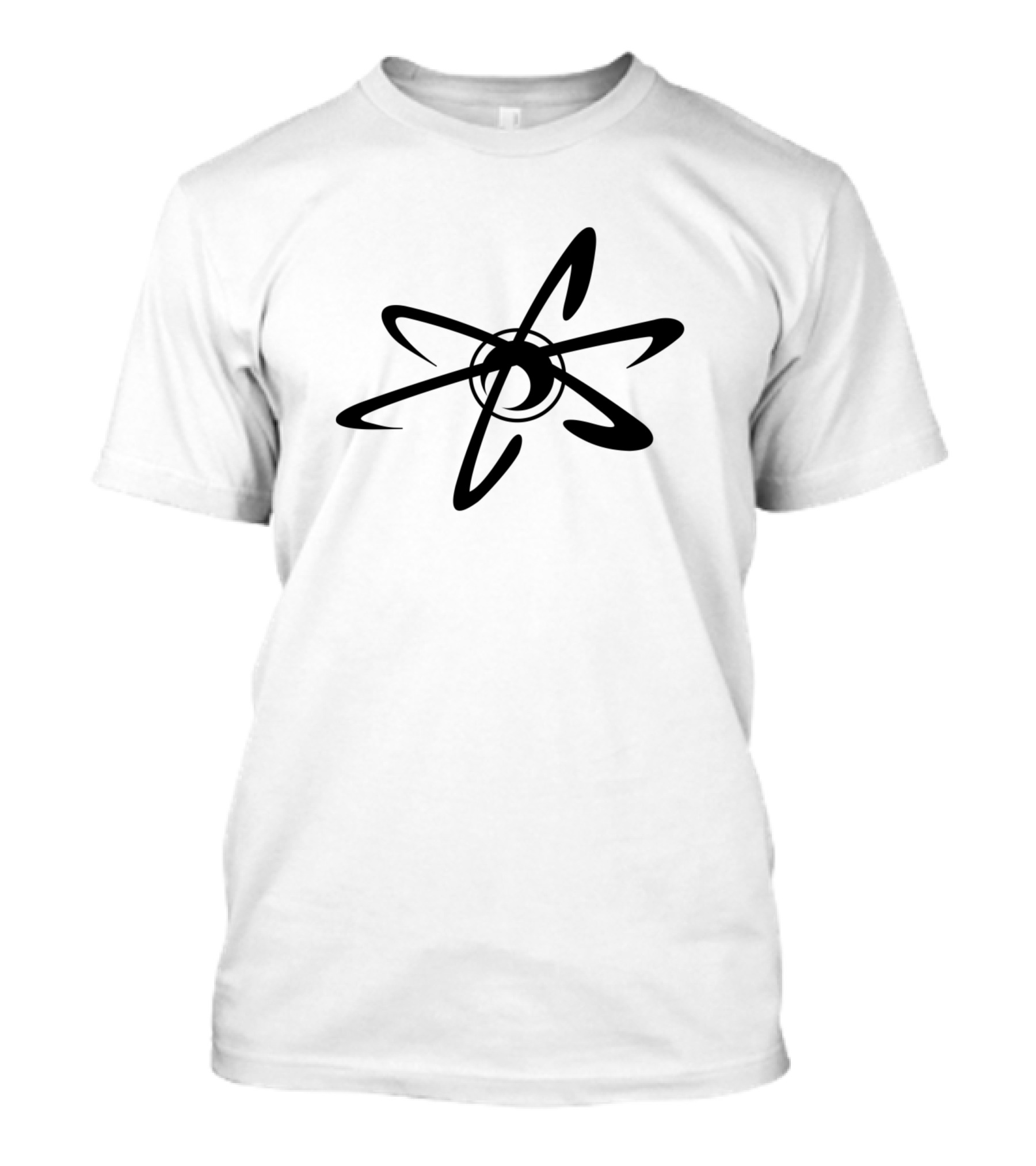 Jimmy Neutron Themed Icon Atomic Swirl T-Shirt