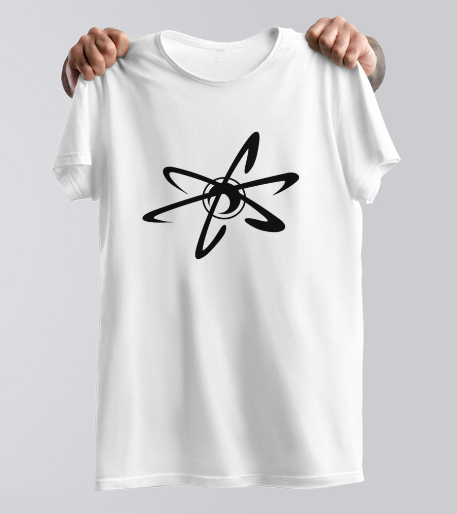 Jimmy Neutron Themed Icon Atomic Swirl T-Shirt