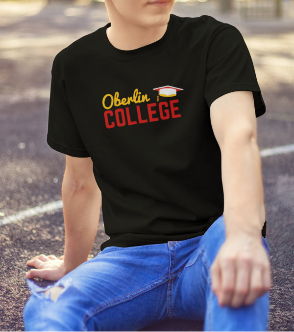 Oberlin College Ohio Graduation Cap T-Shirt
