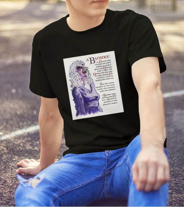 A Banshee Demon Screaming Souls In Pain High Pitch Calls T-Shirt