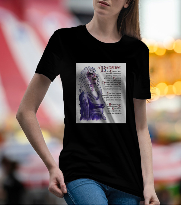 A Banshee Demon Screaming Souls In Pain High Pitch Calls T-Shirt