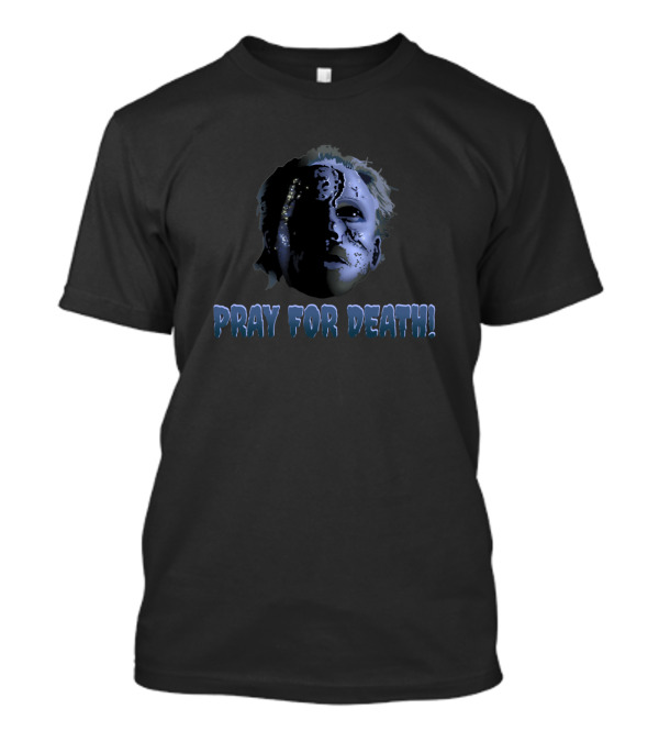Pray For Death Horror Mask Face T-Shirt